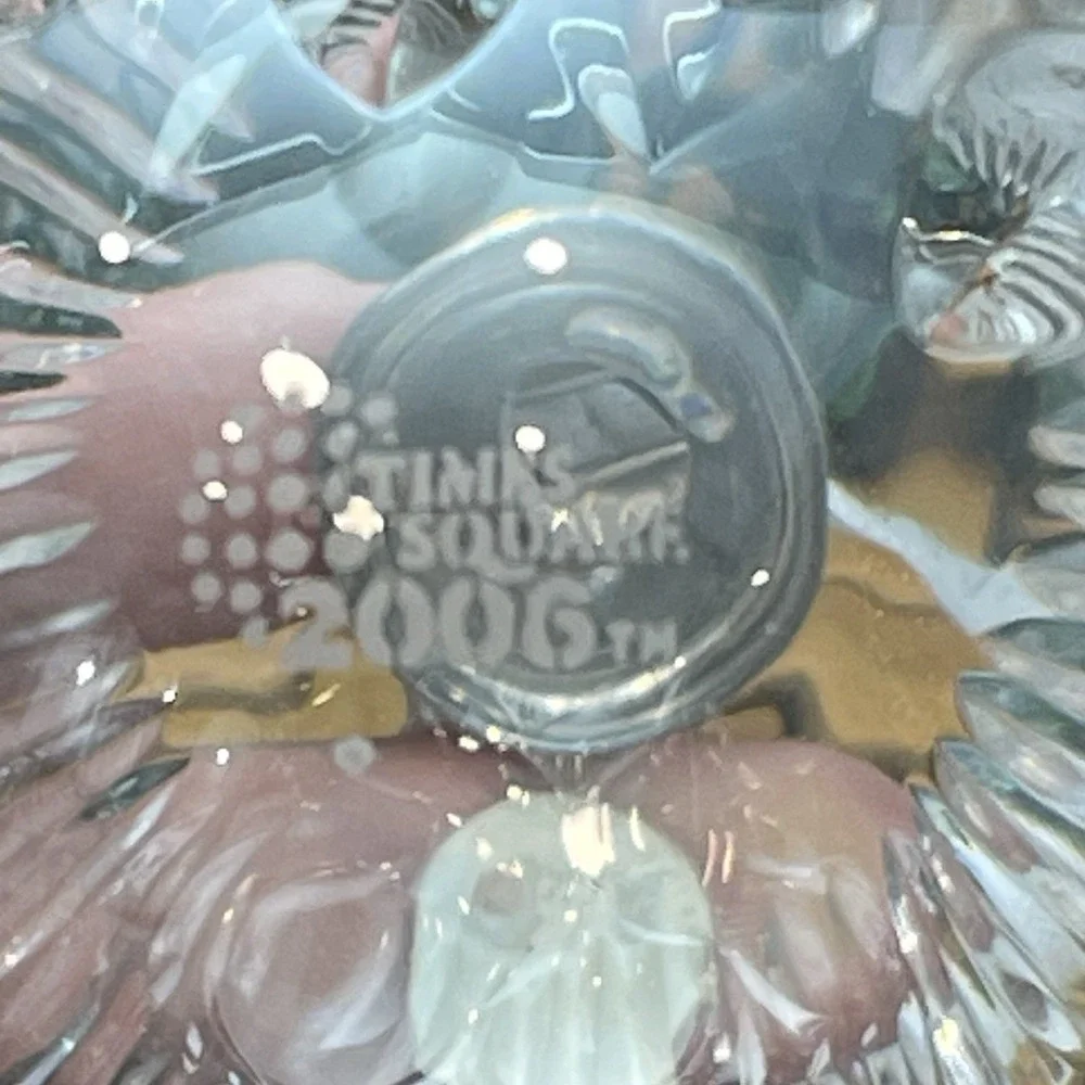 Waterford Crystal Times Square Ball Ornament 2006 Hope for Fellowship Holiday